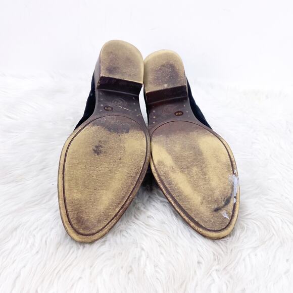 Lucky Brand 9 M Womens Black Suede Bustina Ankle Booties - Picture 10 of 10